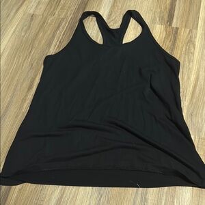 Black Racerback Tank Top